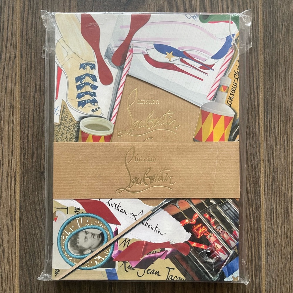 Christian Louboutin 20th Anniversary A5 Notebook NEW